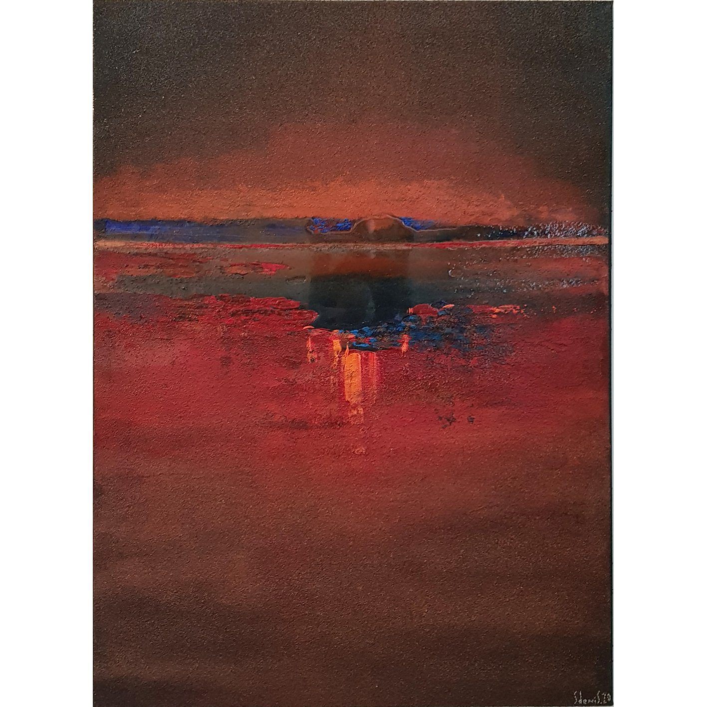 Sensación al amanecer 2020 80x110