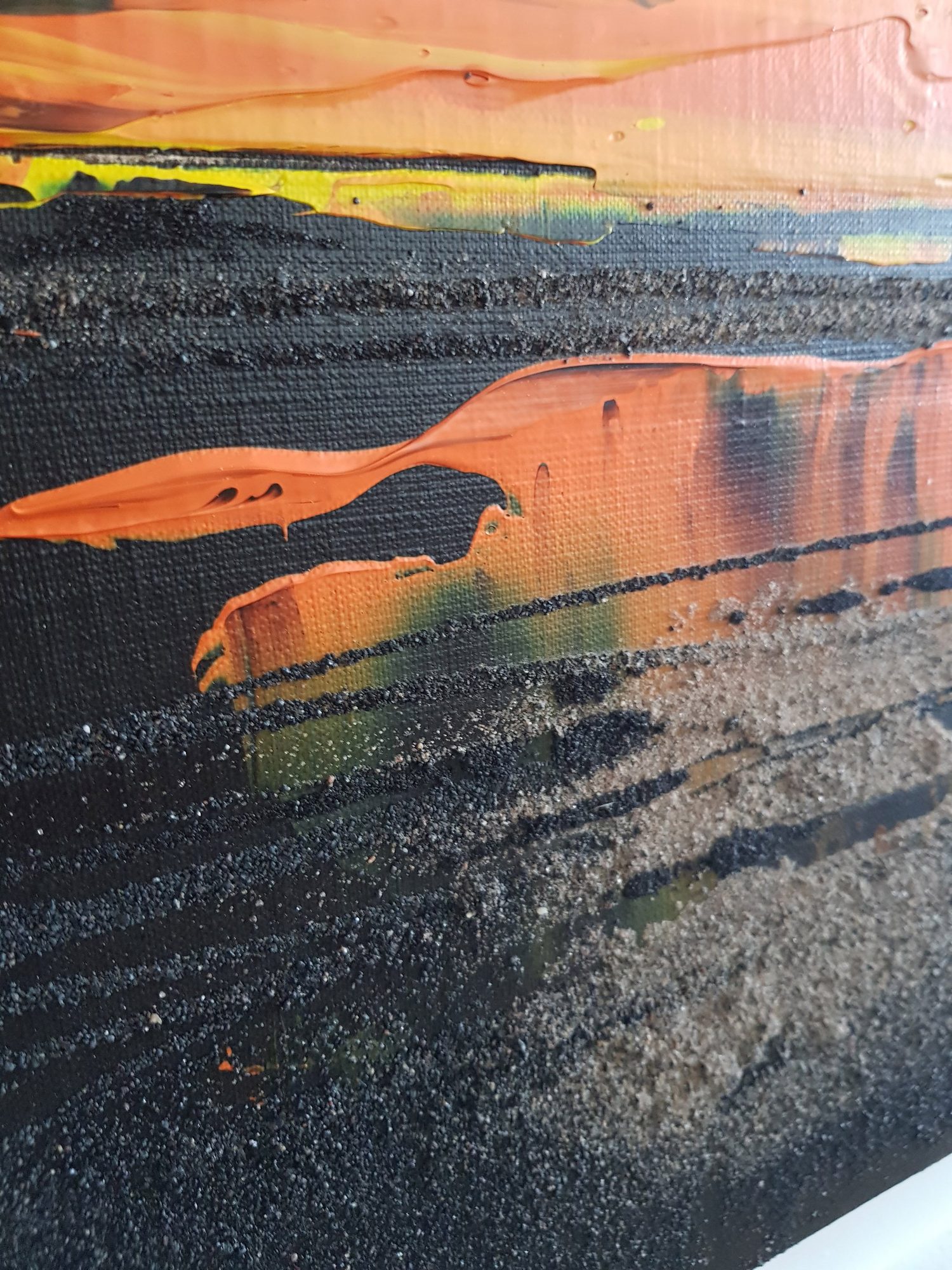 Horizonte de color: naranja, 2019, Denis Blueman — fotografía 2