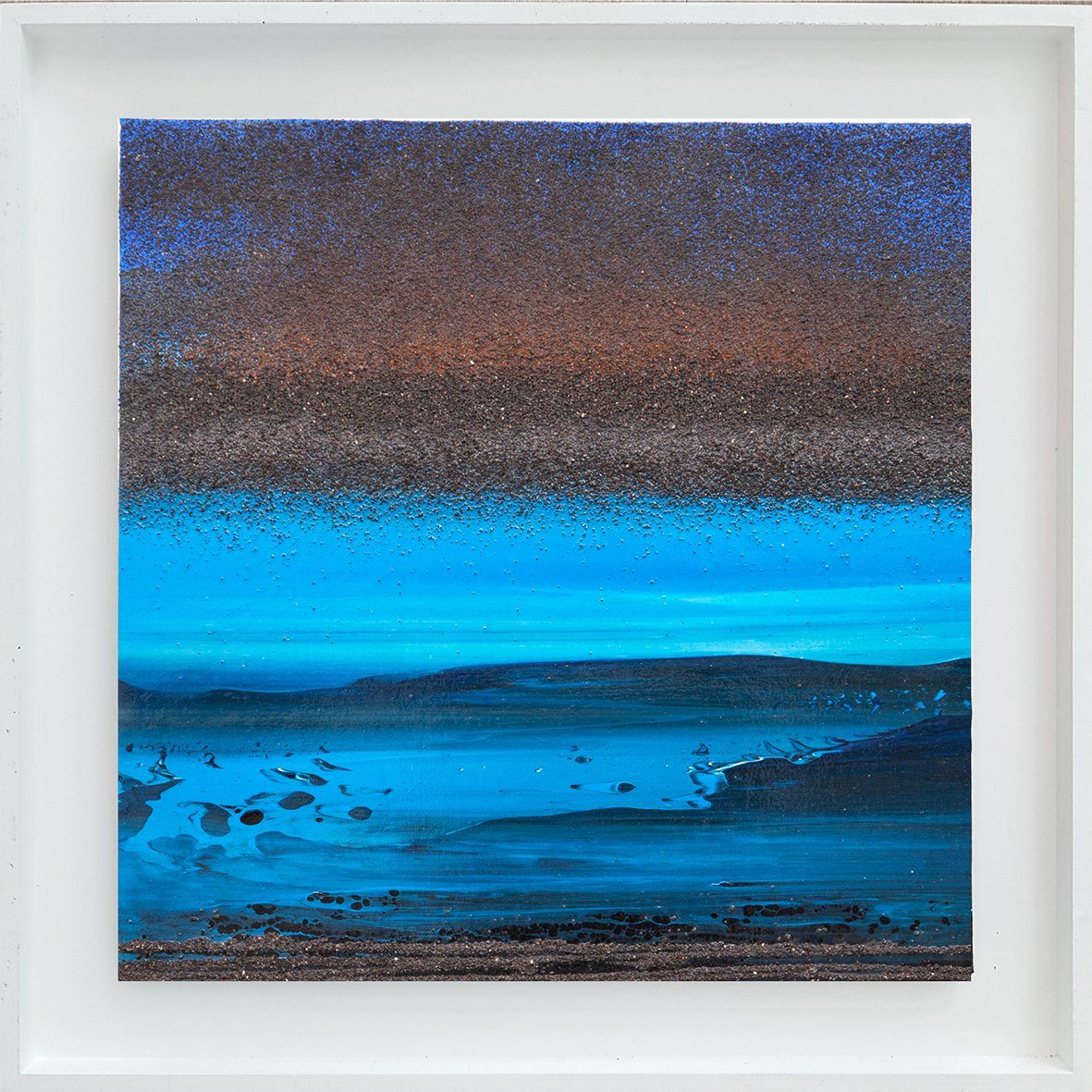 Horizonte de color: azul 2019 40x40